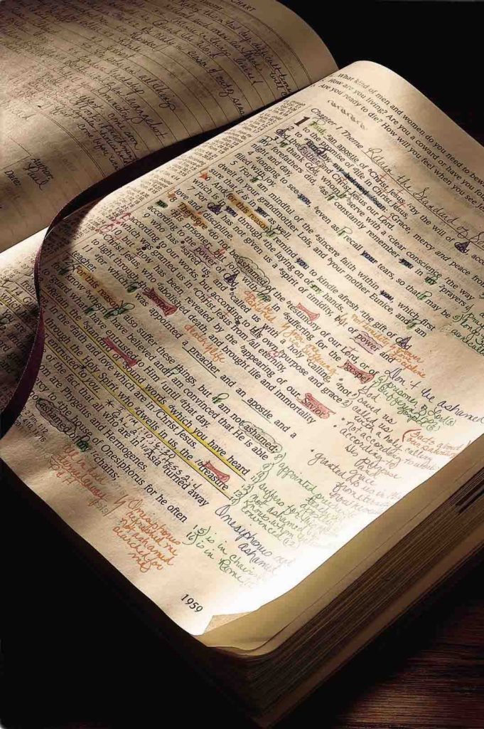 La vieja Biblia del Pastor